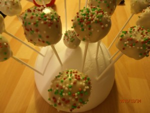 CakePops de oreo